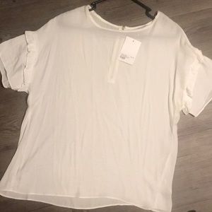 Naked zebra top size large new with tags